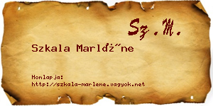 Szkala Marléne névjegykártya